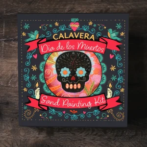 Día de los Muertos Sand Painting Kit